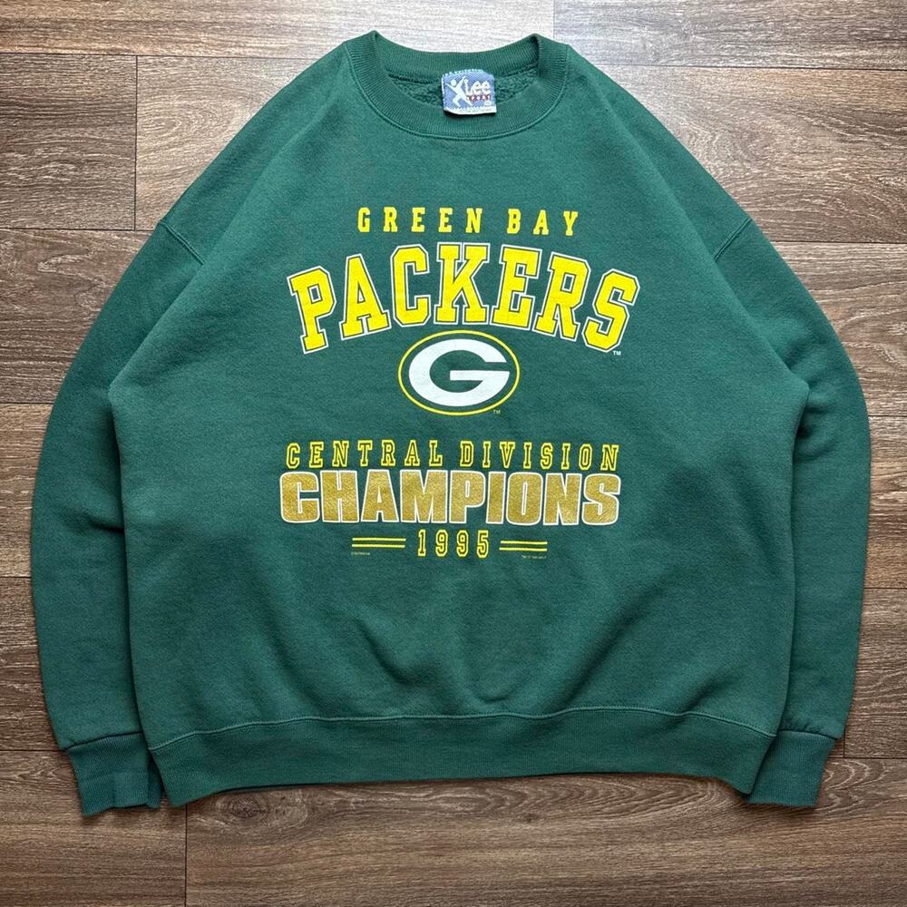 Green Bay Packers 1995 Central Division Champions Crewneck Sweatshirt